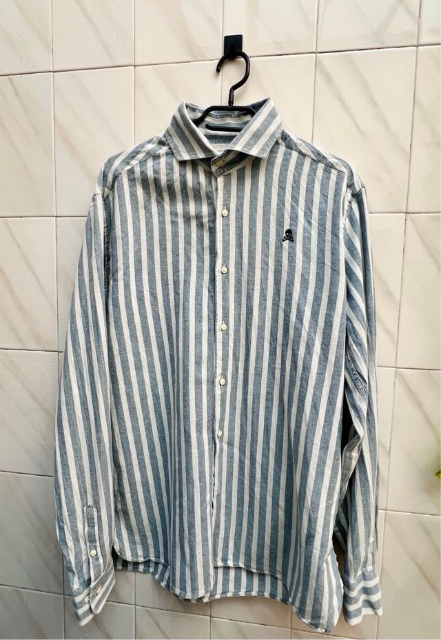 Camisa Scalpers Rayas Talla M