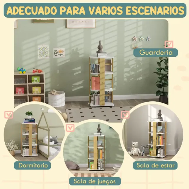 Estantería Giratoria Infantil