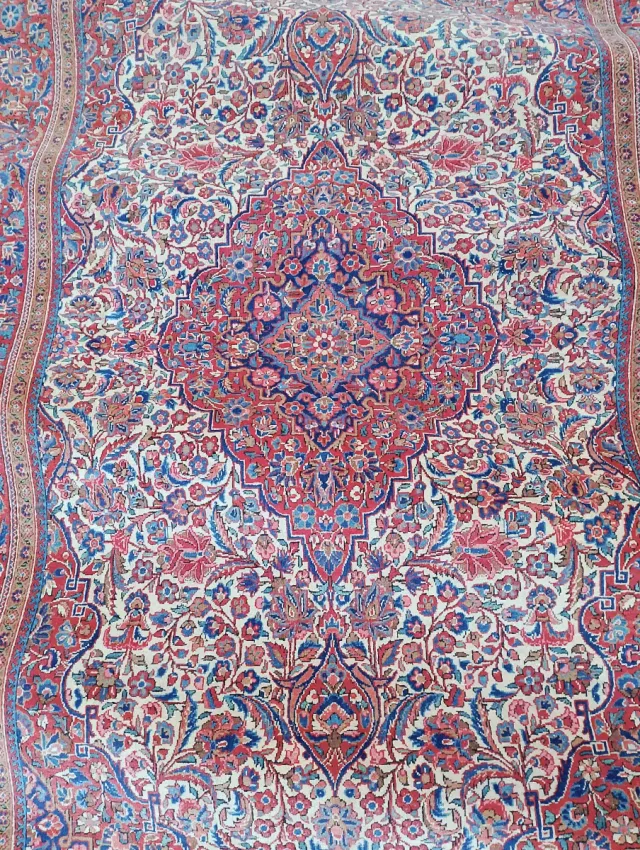 Tappeto Persiano Kashan Antico scuola atelier Dabi