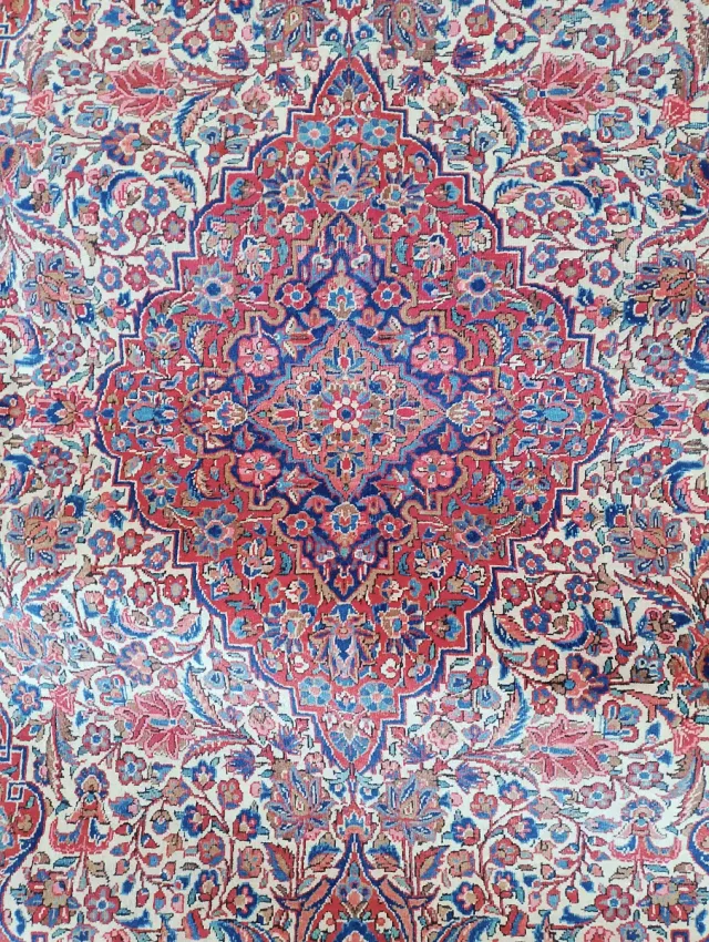 Tappeto Persiano Kashan Antico scuola atelier Dabi