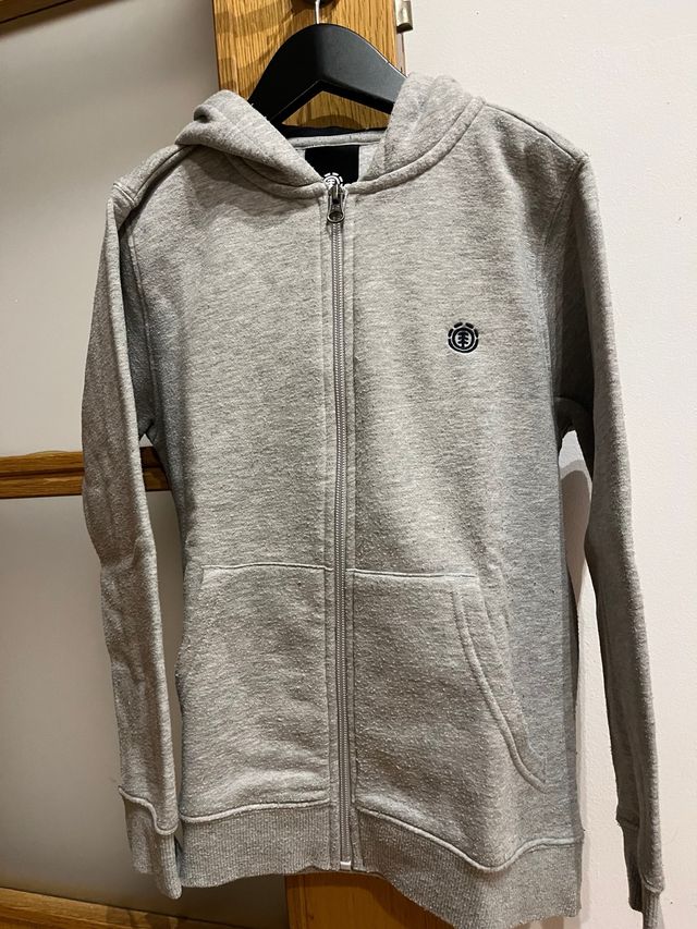 Chaqueta Element Gris Cremallera Talla 10