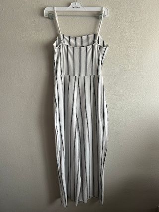 Mono Bershka Rayas Blanco y Negro