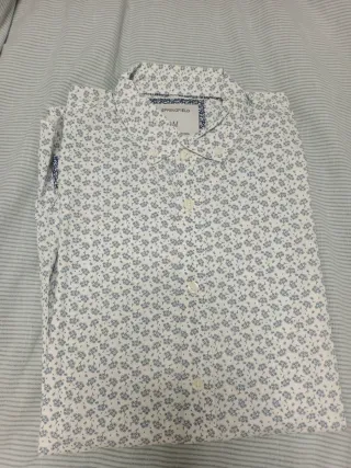 Camisa Springfield floral manga larga Talla M