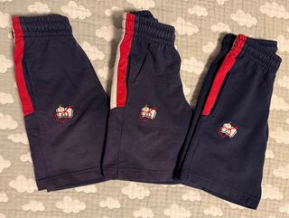 Lote 3 Pantalones Cortos T.00