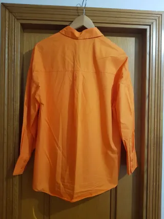 Camisa H&M naranja mujer Talla XS