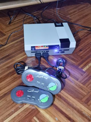 Consola Nintendo NES Beige con Cartucho 852 en 1