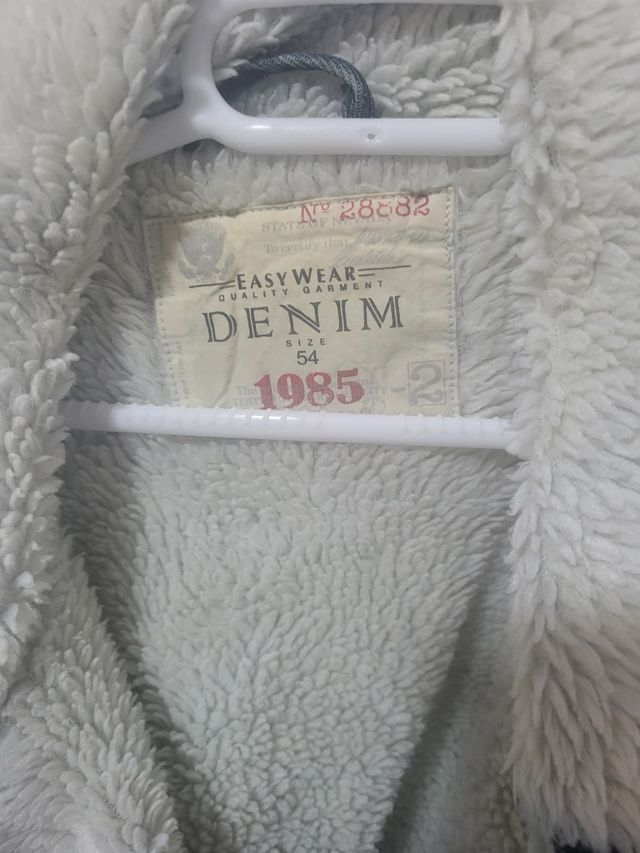 Chaqueta vaquera forrada EASY WEAR Talla L