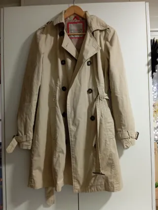 Chaqueta larga Cache Cache beige Talla M