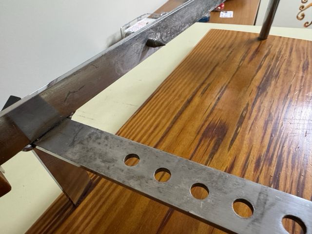 Jamonero de madera y metal