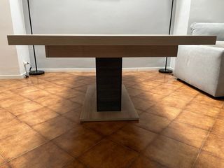 Mesa de comedor extensible madera