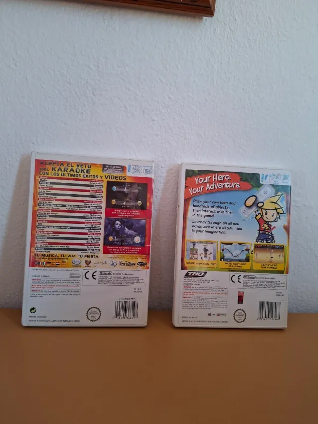 Pack 2 Juegos Wii: Disney Sing It y Drawn to Life