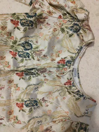 Traje Fallera Niña 9 años. 81cm largo falda. 