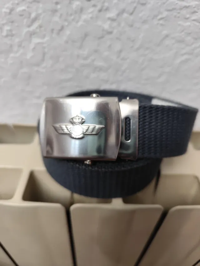 Cinturon con Hebilla Plateada