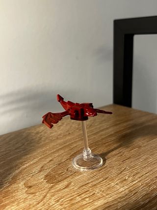 Mini drago rosso Lego con ali regolabili