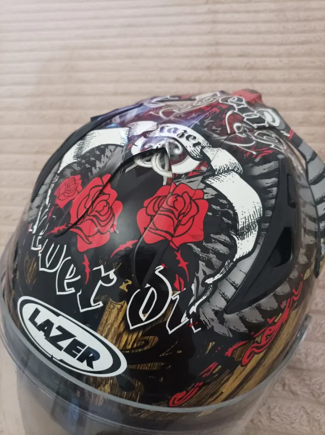 Casco Lazer integral–Excelente estado Talla XS