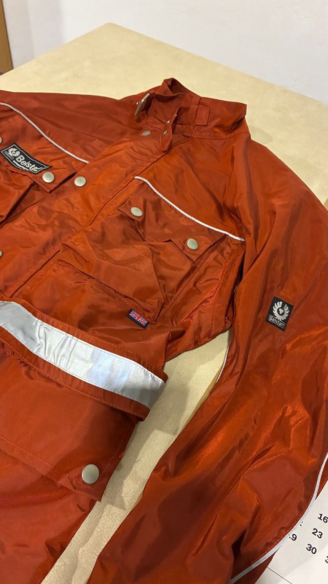 Chaqueta Belstaff Tourmaster Naranja impecable