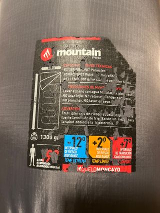Saco de dormir Mountain Pro -12°C