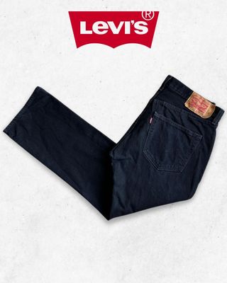 Levi's 501 Original Jeans Unisex Negro W35/L30