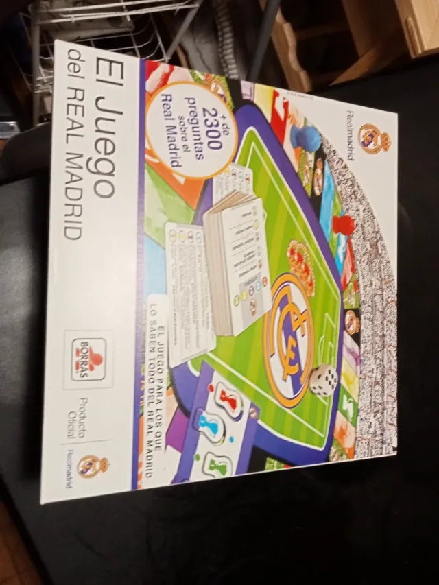 El Juego del Real Madrid con instrucciones y caja