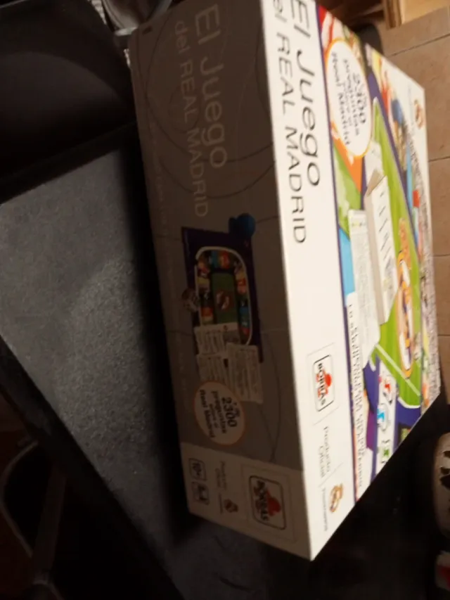 El Juego del Real Madrid con instrucciones y caja