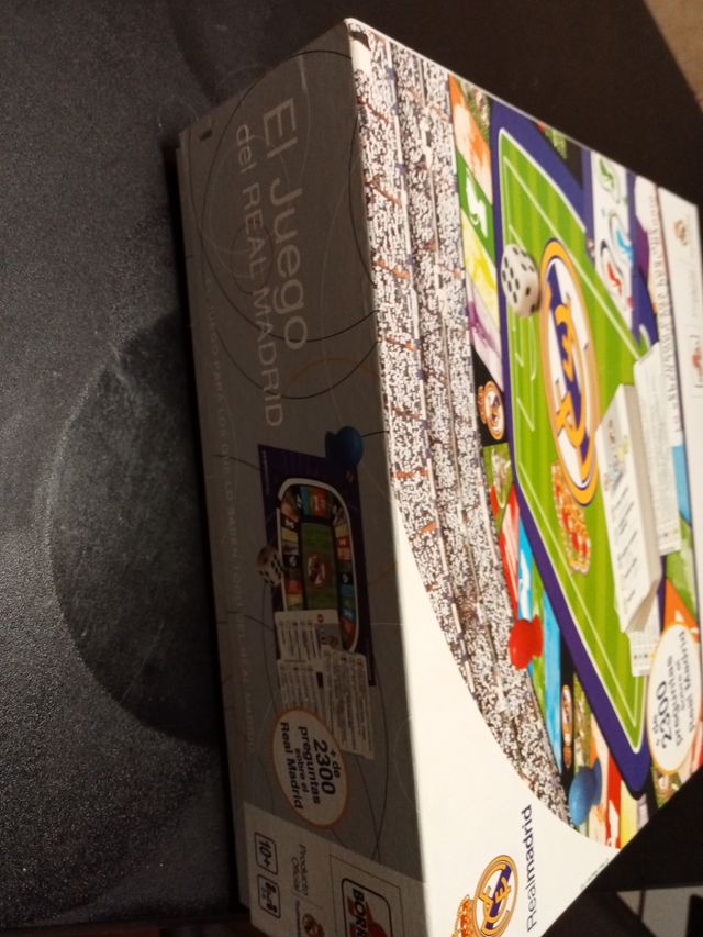 El Juego del Real Madrid con instrucciones y caja