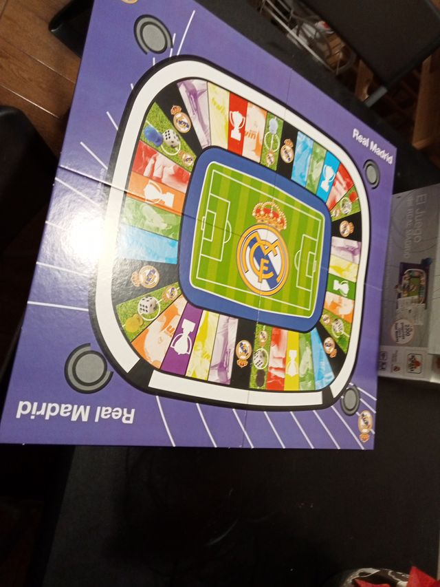 El Juego del Real Madrid con instrucciones y caja