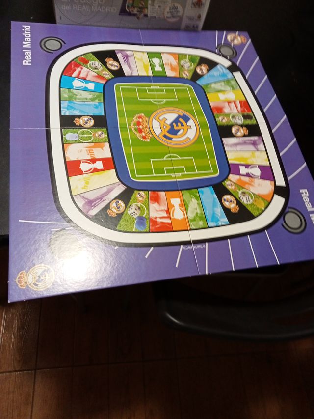 El Juego del Real Madrid con instrucciones y caja