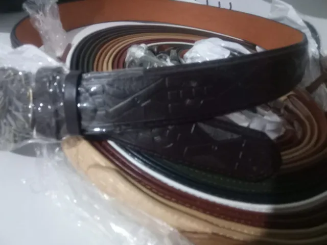 Lote cinturones hombre retro