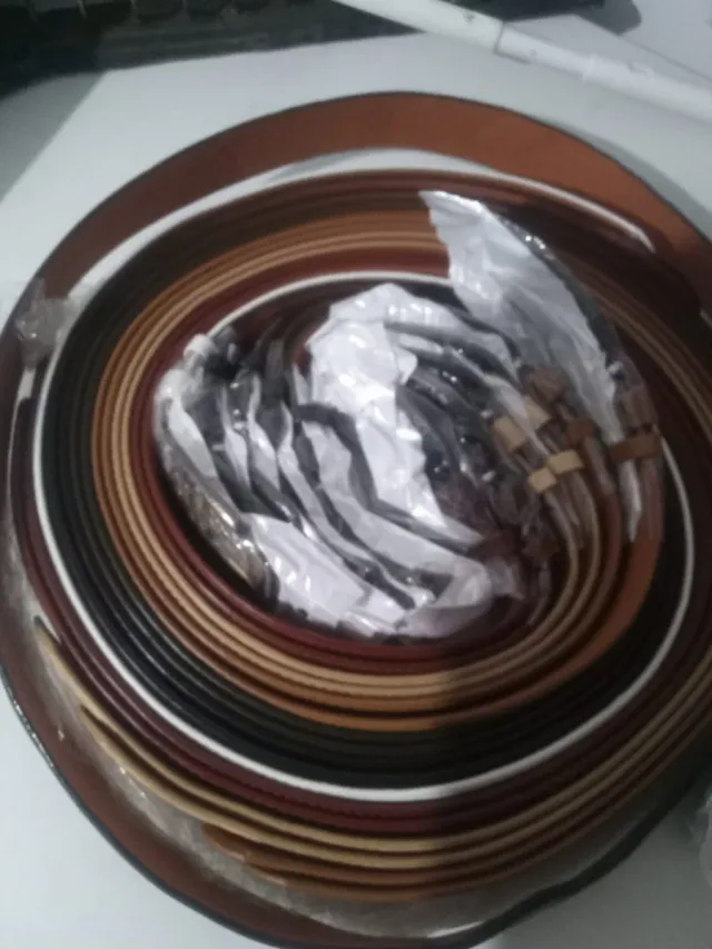 Lote cinturones hombre retro