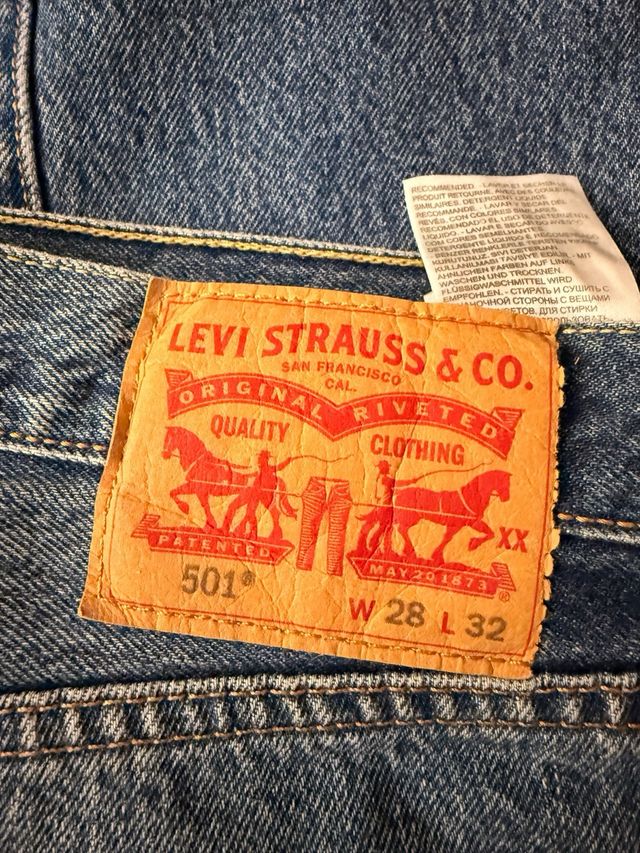 Jeans Levi's 501 uomo W 28 L 32