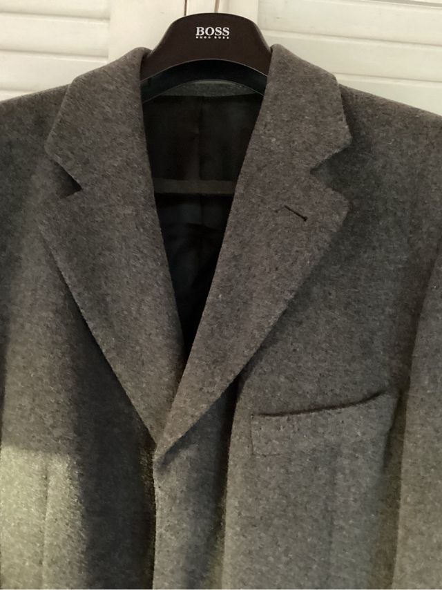 Abrigo BOSS Lana y Cachemira Talla 52