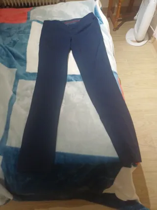 Pantalón de vestir hombre azul