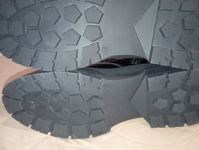 Botas militares mujer talla 42 negras