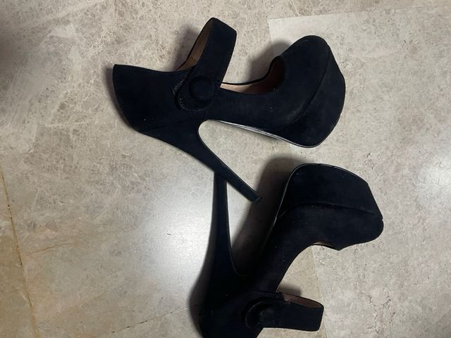 Zapato tacón Angelina negro talla 37