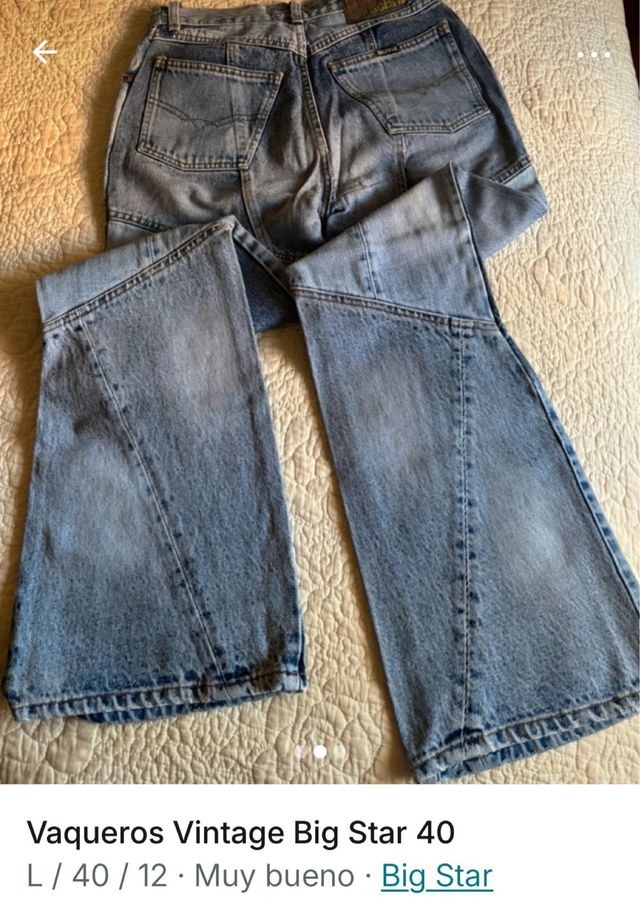 40€ Un Vaquero Vintage a elegir, varias marcas
