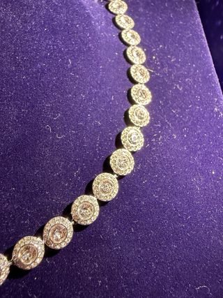 Collana Swarovski Angelic Argento