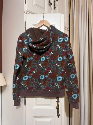 Sudadera Adidas floral vintage