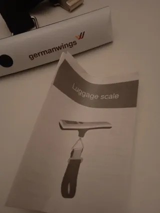 Balanza de equipaje Germanwings portátil