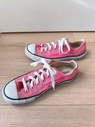 Converse Chuck Taylor Bajas Rosas Talla 39