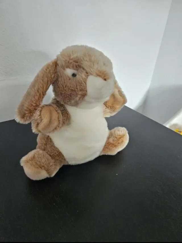 Peluche Conejo Marrón Suave
