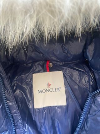 Completo da sci Moncler bambino blu