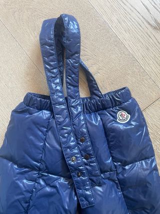 Completo da sci Moncler bambino blu