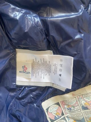 Completo da sci Moncler bambino blu