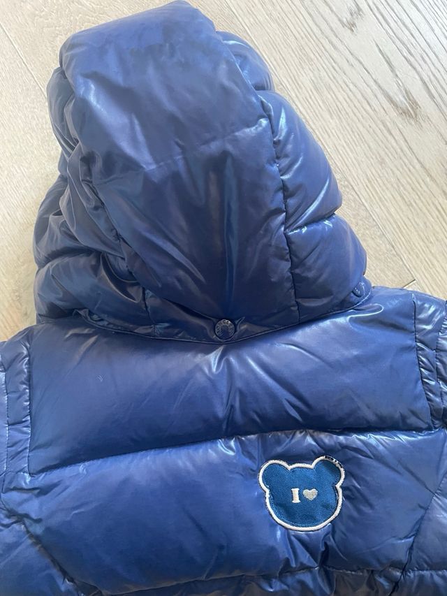 Completo da sci Moncler bambino blu