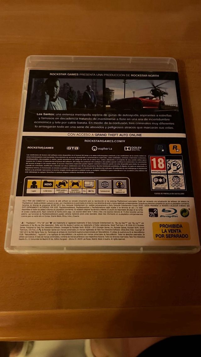 Grand Theft Auto V PS3