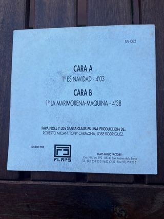 Vinilo Papa Noel y los Santa Claus