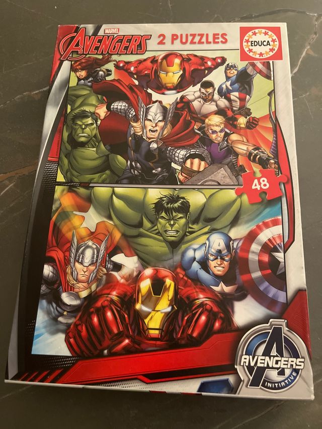 Puzzle Vengadores 2 Piezas Educa