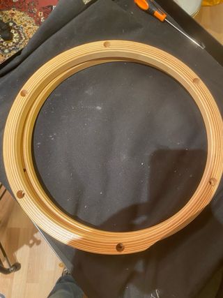 Tom Yamaha 12”x9” Beech Custom Absolute+vint.hoops