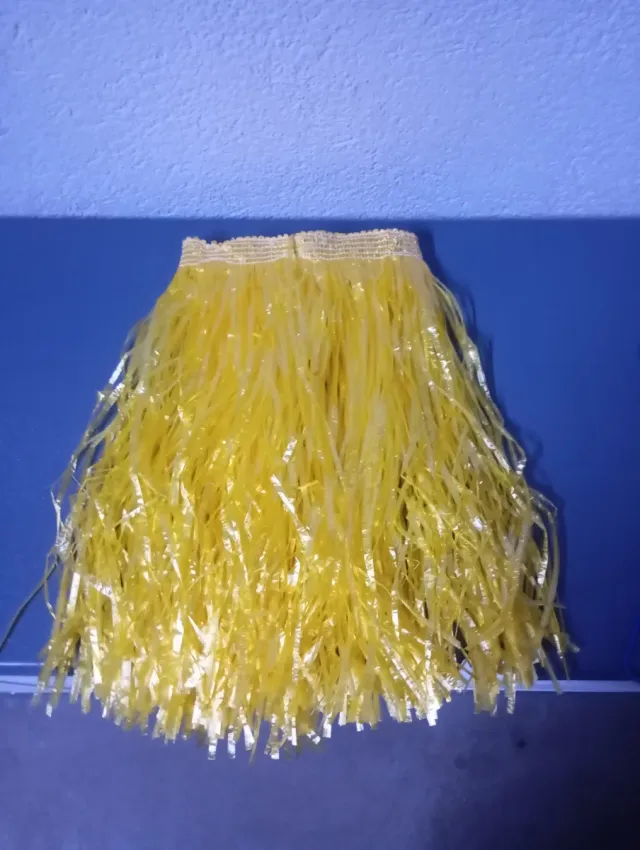 Falda Hawaiana Amarilla