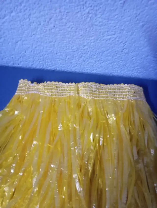 Falda Hawaiana Amarilla